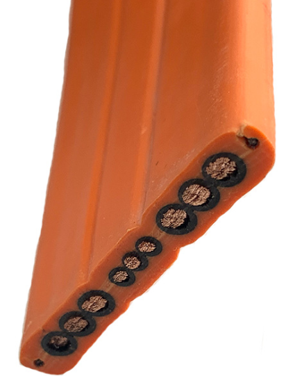 扁電纜TVVBPG-9*2.5