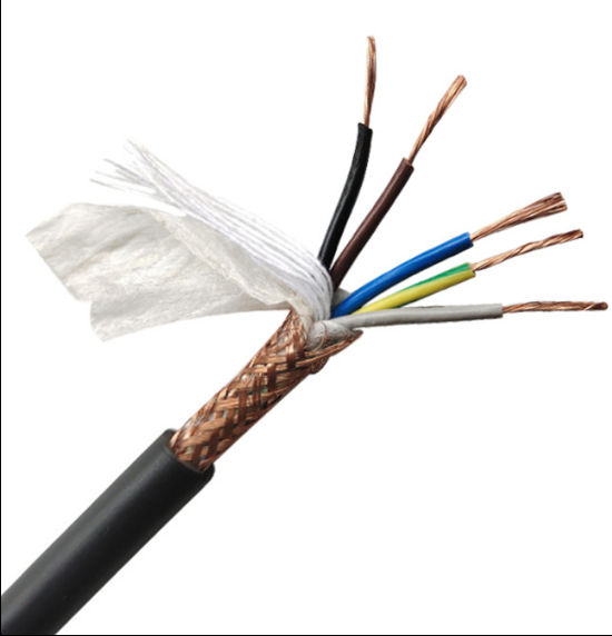 拖鏈屏蔽電纜TRVVP-5*2.5