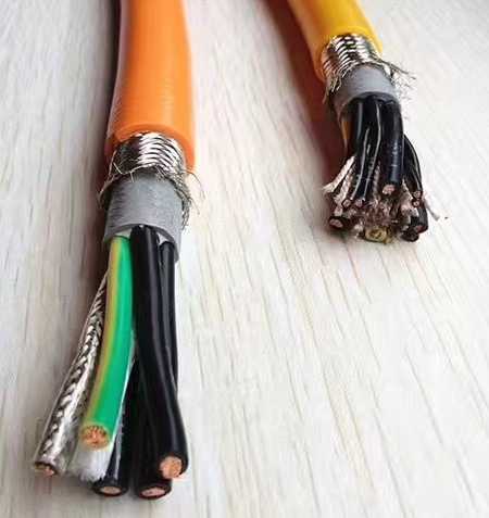 拖鏈電纜TRVVP1G-PUR-4*4